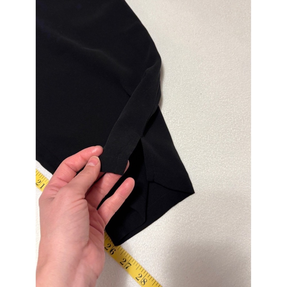 NWT Eileen Fisher The System Black Tapered Pant - Picture 6 of 8